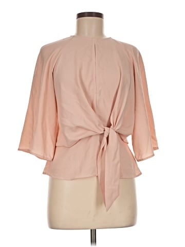 Topshop 3/4 Sleeve Blouse (view 1)