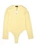 Missguided Yellow Bodysuit Size 14 - photo 1