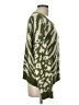Hem & Thread 100% Acrylic Animal Print Green Pullover Sweater Size L - photo 4
