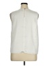 Ann Taylor 100% Polyester Ivory Sleeveless Blouse Size XL - photo 2