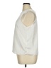 Ann Taylor 100% Polyester Ivory Sleeveless Blouse Size XL - photo 5