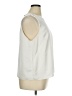 Ann Taylor 100% Polyester Ivory Sleeveless Blouse Size XL - photo 4