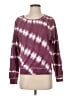 Rails Tie-dye Burgundy Pullover Sweater Size XS - photo 1