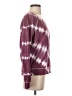 Rails Tie-dye Burgundy Pullover Sweater Size XS - photo 4
