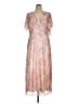 MSK Paisley Pink Cocktail Dress Size XL - photo 1