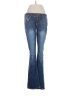 Maurices Hearts Blue Jeans Size 7 - 8 - photo 1