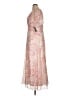 MSK Paisley Pink Cocktail Dress Size XL - photo 5