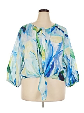 Chico's 3/4 Sleeve Blouse (view 1)