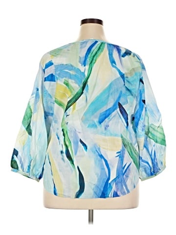 Chico's 3/4 Sleeve Blouse (view 2)