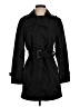 Zara Basic Black Trenchcoat Size S - photo 1