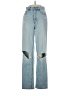 PacSun 100% Cotton Hearts Blue Jeans Size 24 waist - photo 1