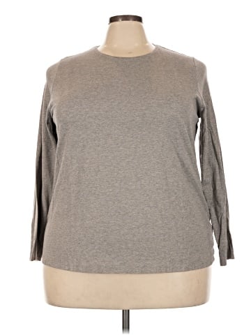 Lands' End 3/4 Sleeve T-Shirt (view 1)