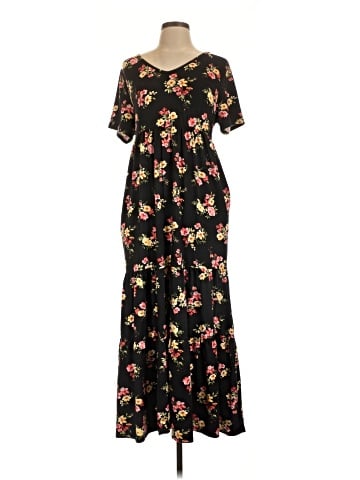 Perfect Peach Casual Dress (view 1)