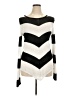 Jennifer Lopez Chevron-herringbone Ivory Pullover Sweater Size 0X - photo 1