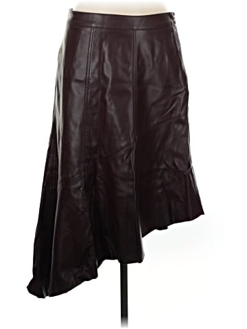 Ronny Kobo Faux Leather Skirt (view 1)