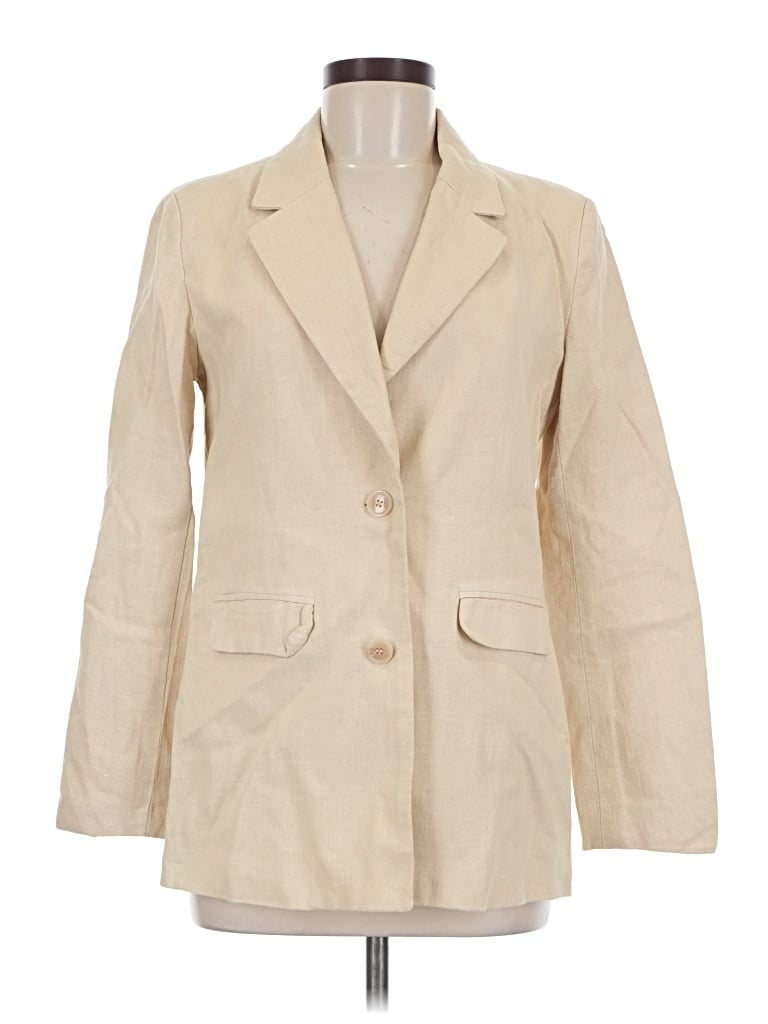 Pre-owned Blue B Blazer Jacket In Ivory