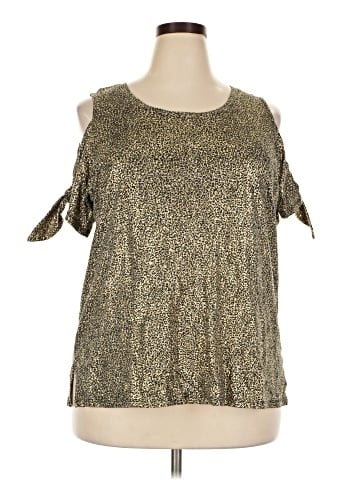 MICHAEL Michael Kors Short Sleeve Top (view 1)