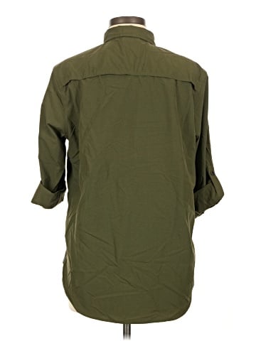 Eddie Bauer 3/4 Sleeve Button-Down Shirt (view 2)