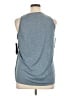 Nike 100% Polyester Blue Active Tank Size XL - photo 2