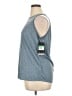 Nike 100% Polyester Blue Active Tank Size XL - photo 5