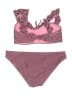 Xhilaration Stripes Pink Two Piece Swimsuit Size M - photo 2