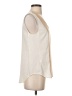 Ann Taylor 100% Polyester Ivory Sleeveless Blouse Size S - photo 4