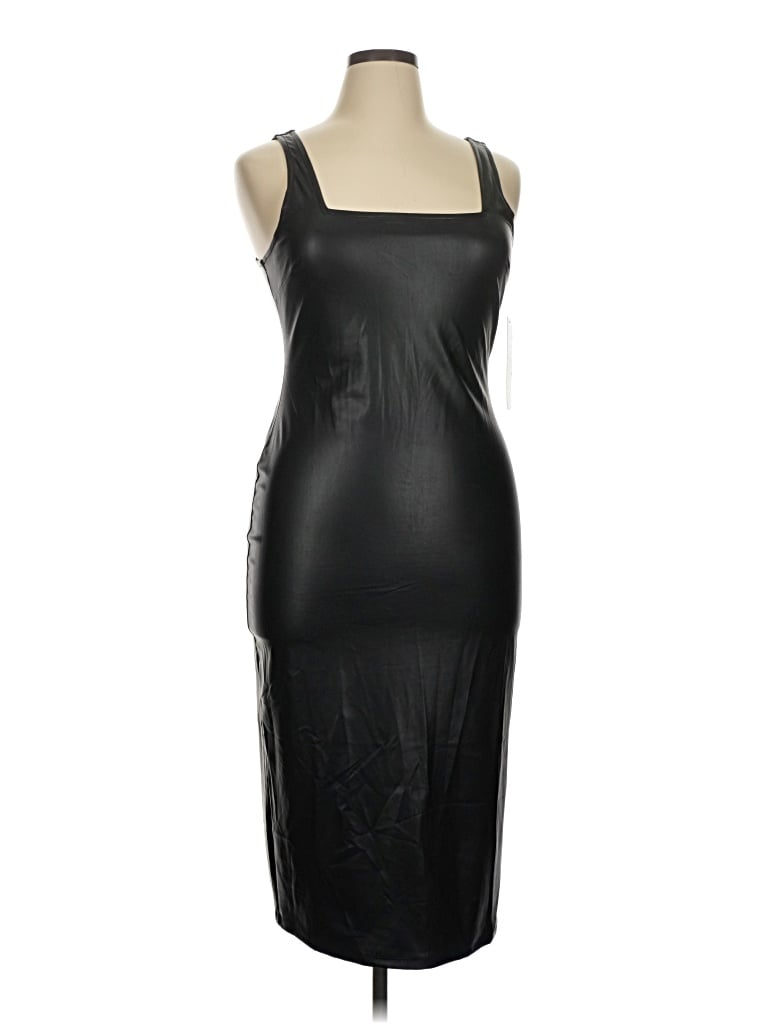 Pre-owned Almost Famous Cocktail Dress In Black