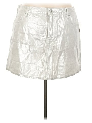 Old Navy Faux Leather Skirt (view 1)