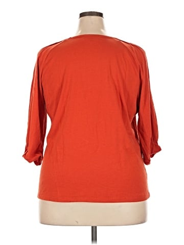 Jones New York Signature 3/4 Sleeve Blouse (view 2)