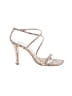 Vera Wang 100% Leather Ivory Sandals Size 9 1/2 - photo 1