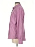 Orvis 100% Polyester Purple Long Sleeve Blouse Size L - photo 5
