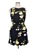 byCORPUS 100% Polyester Floral Black Cocktail Dress Size L - photo 1