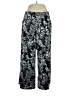 G.I.L.I. Paisley Black Casual Pants Size 1X - photo 1