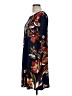 MSK Floral Blue Casual Dress Size L - photo 5