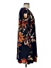 MSK Floral Blue Casual Dress Size L - photo 4