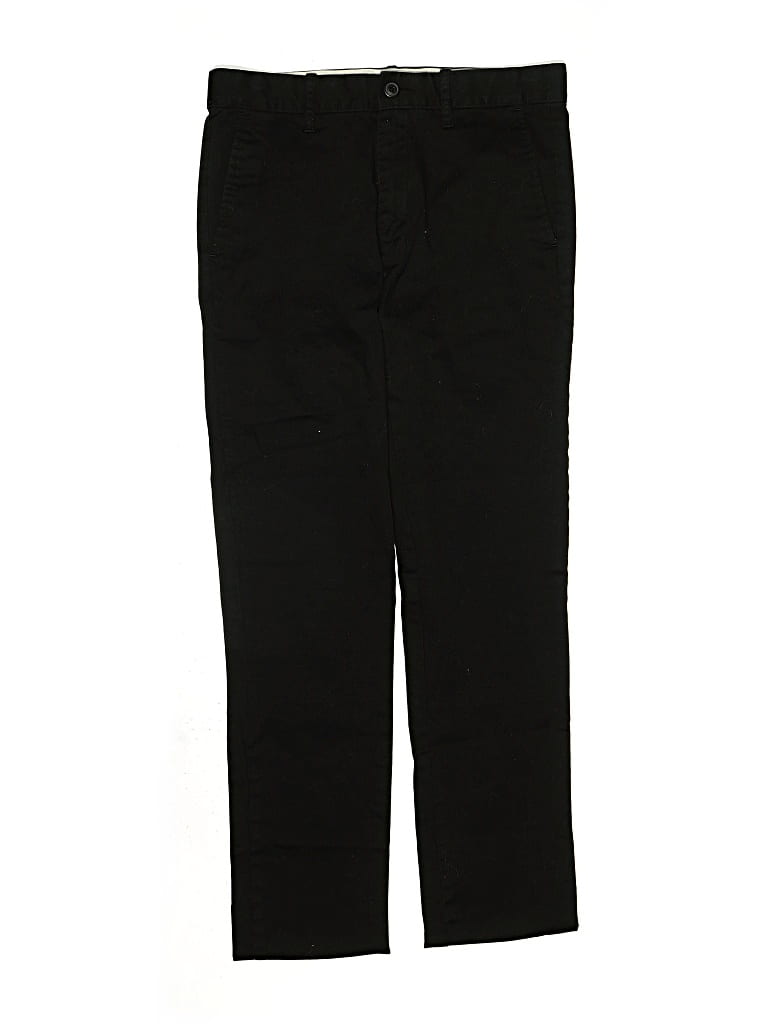 Pre-owned Crewcuts Kids' Casual Pants In Black