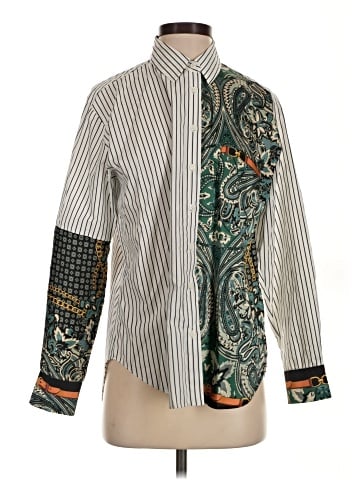 Zara Long Sleeve Button-Down Shirt (view 1)
