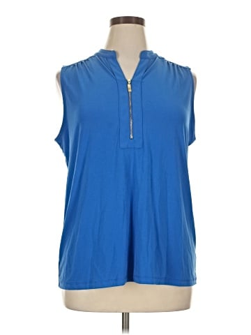 Anne Klein Sleeveless Blouse (view 1)