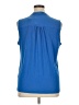 Anne Klein Blue Sleeveless Blouse Size XL - photo 2