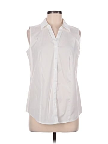 Talbots Sleeveless Button-Down Shirt (view 1)