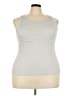 J.Crew Silver Active Tank Size 3X - photo 1