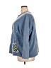 Croft & Barrow 100% Polyester Blue Cardigan Size 3X - photo 5