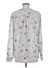 Carve Designs Silver Long Sleeve Henley Size M - photo 2