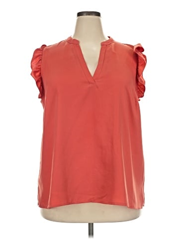 ELOQUII Sleeveless Blouse (view 1)