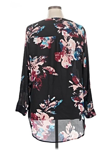 Ava & Viv 3/4 Sleeve Blouse (view 2)