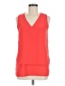 MICHAEL Michael Kors 100% Polyester Red Sleeveless T-Shirt Size M - photo 1