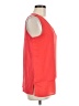 MICHAEL Michael Kors 100% Polyester Red Sleeveless T-Shirt Size M - photo 4