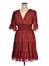 Max Studio 100% Polyester Hearts Red Casual Dress Size XL - photo 1