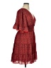 Max Studio 100% Polyester Hearts Red Casual Dress Size XL - photo 4
