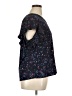Roz & Ali Black Short Sleeve Blouse Size 1X - photo 4